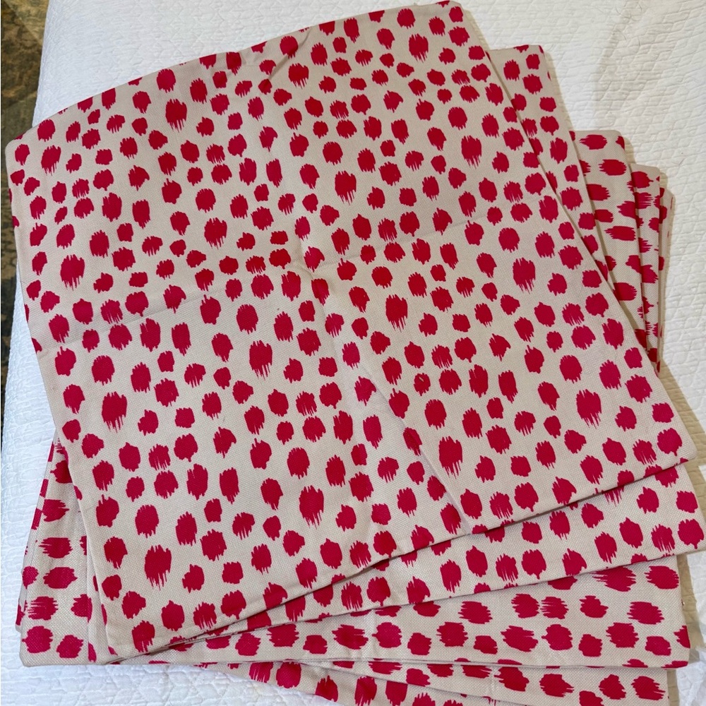 Think Pink!!! Anne Selke outdoor pillow sham covers NWOT 5 total available 🌸